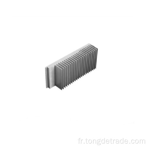 Fournir un radiateur froid en aluminium 6063 personnalisé